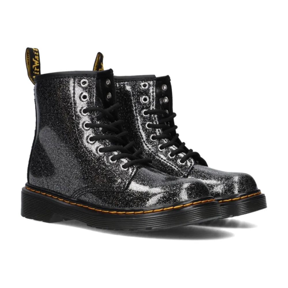 Dr. Martens Laarzen^Meisjes Glitter Veterboots