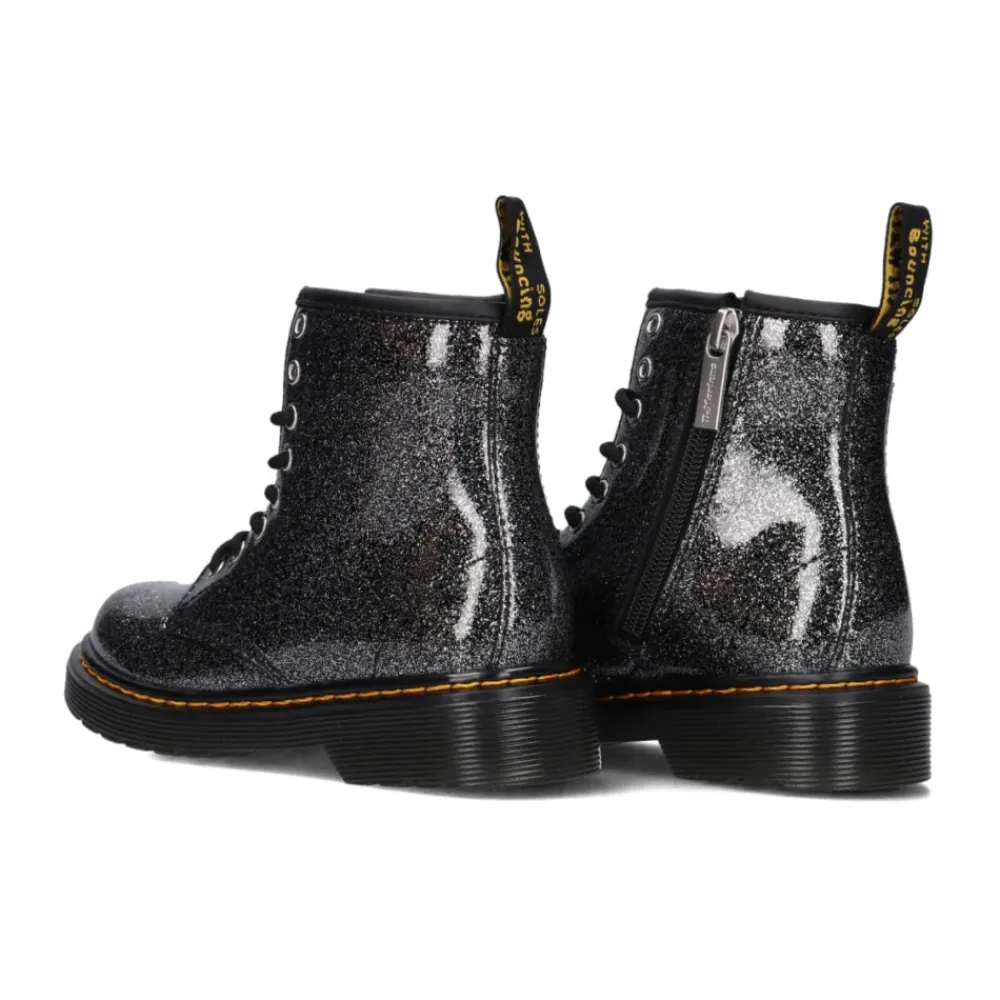 Dr. Martens Laarzen^Meisjes Glitter Veterboots