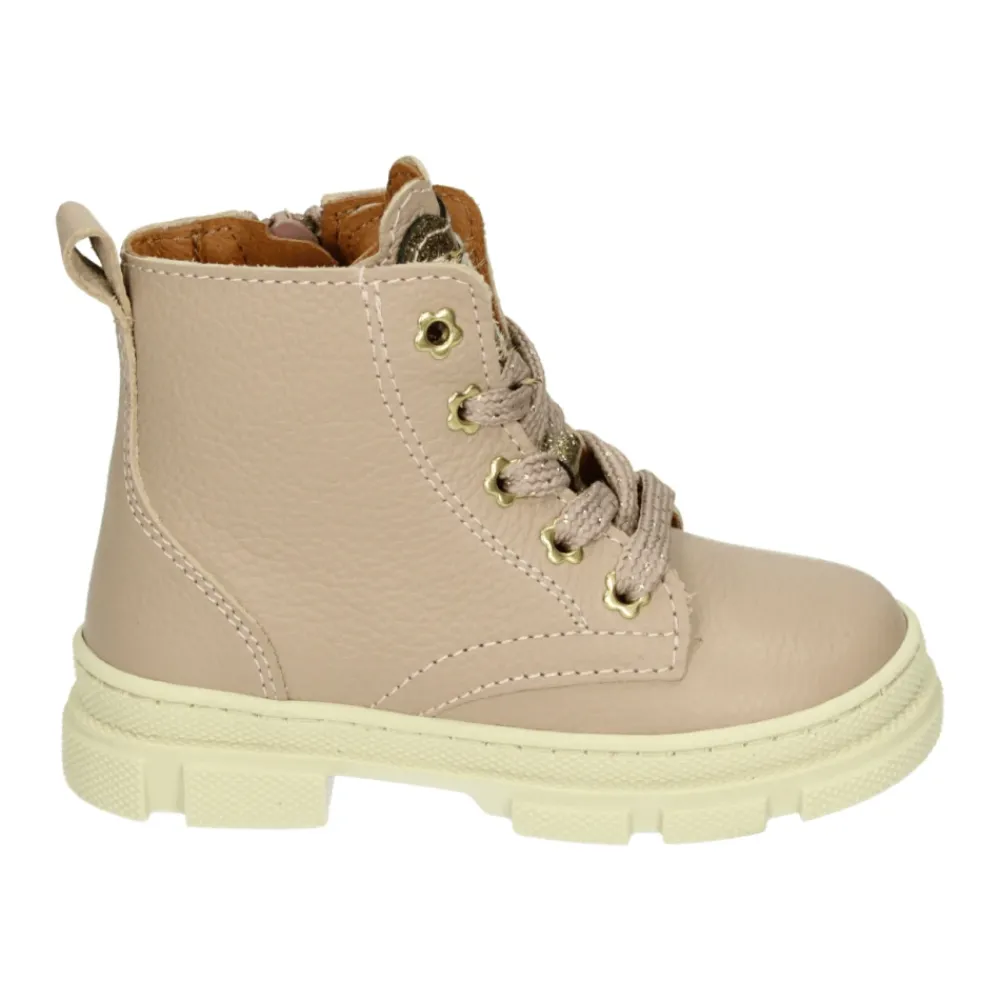 Develab Laarzen^Meisjes Leren Mid Schoenen