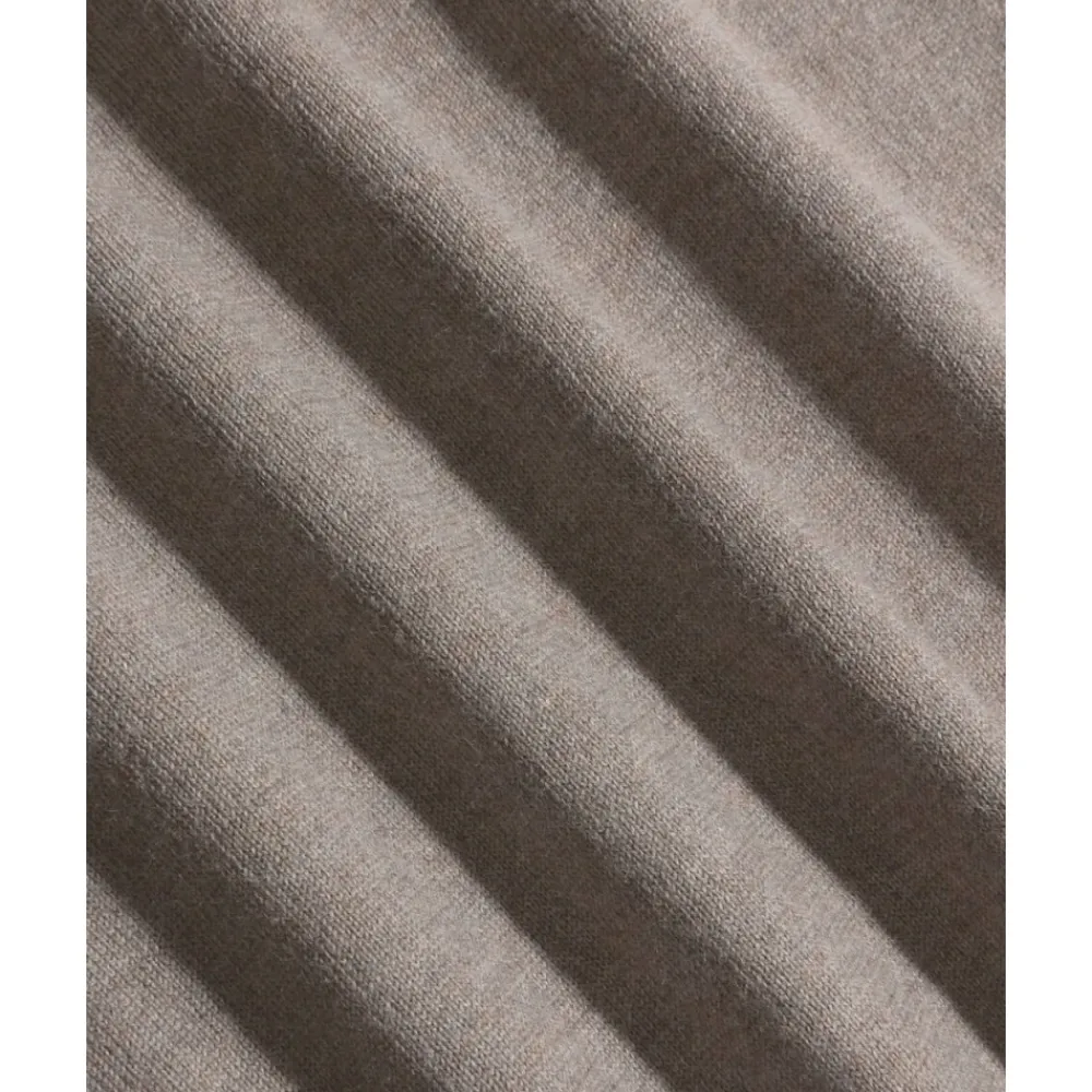 Heren Cavallaro Truien & Vesten^Merino Half Zip Pullover