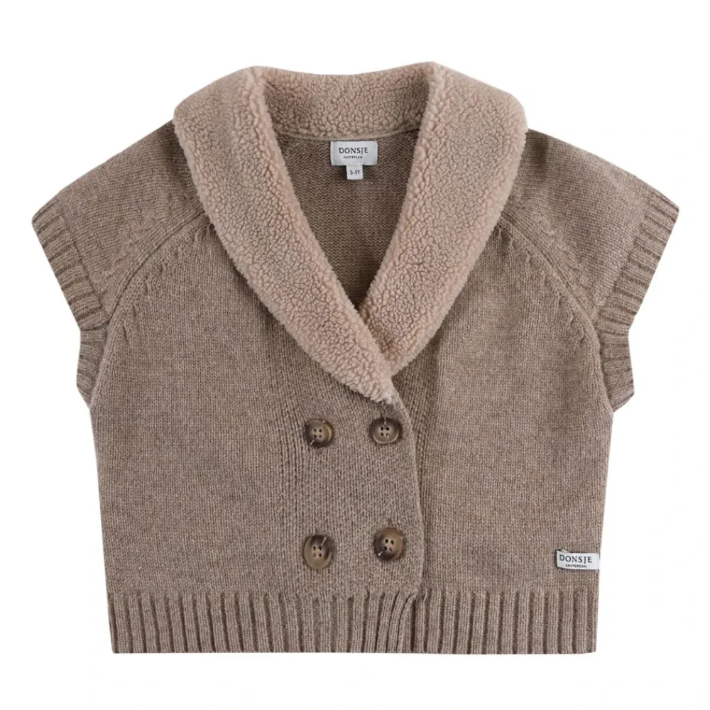 Donsje Merino Wol e Mouwloze Trui