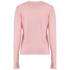 DAMES Calvin Klein Merino wollen trui met ronde hals