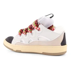 DAMES Lanvin Mesh Insert Leren Sneakers