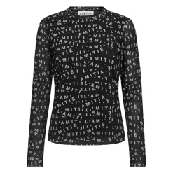 DAMES Haute L'Amitié Mesh Lange Mouw e Top