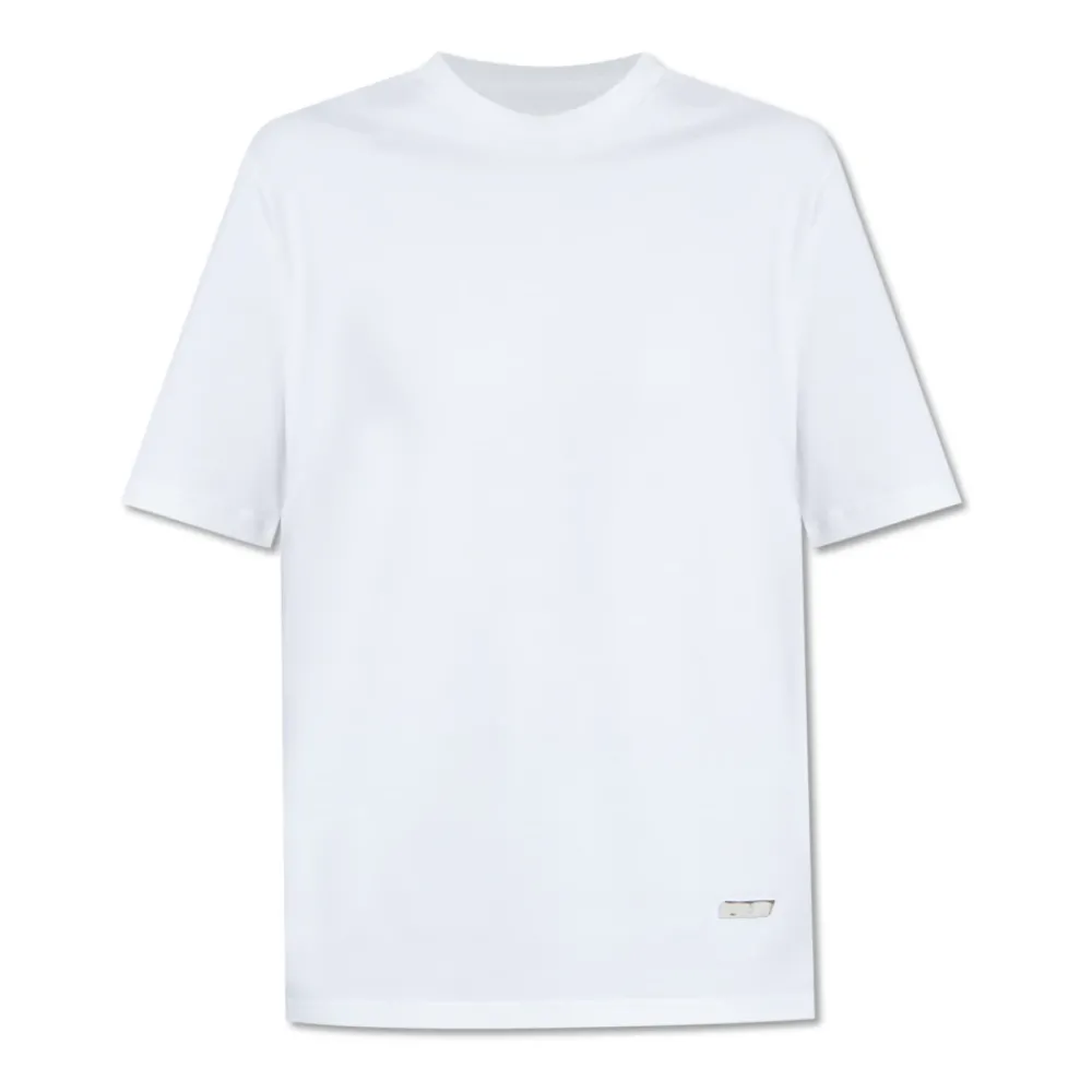 DAMES Jil Sander Metal Plaque T-shirt