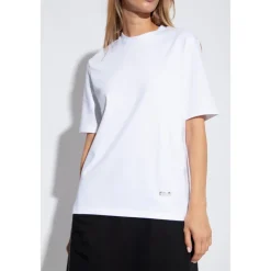 DAMES Jil Sander Metal Plaque T-shirt
