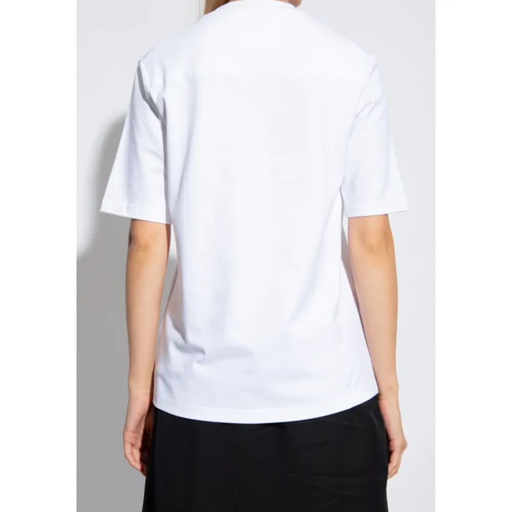 DAMES Jil Sander Metal Plaque T-shirt
