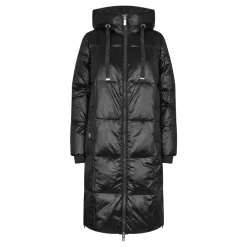 DAMES MOS MOSH Metallic Donsjack met Gewatteerd Ontwerp