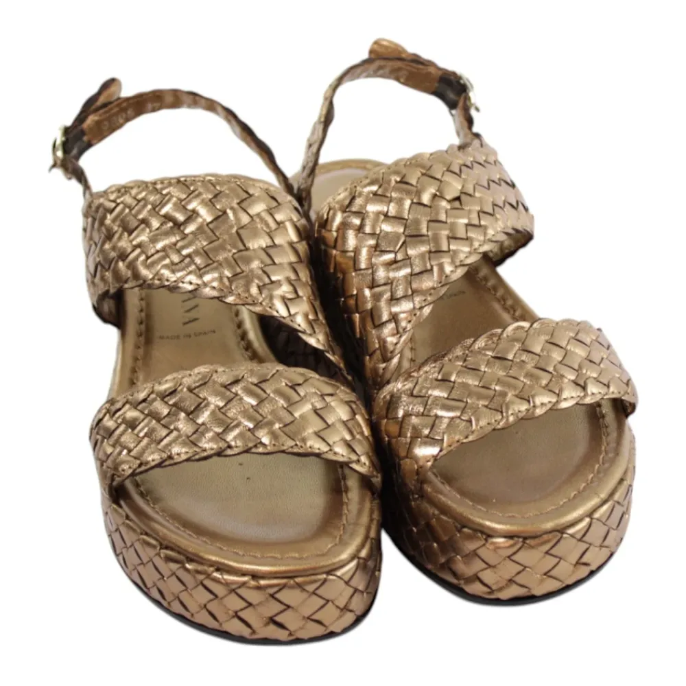 DAMES Pons Quintana Metallic Oassi Sandalen
