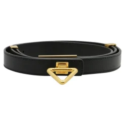 DAMES Bottega Veneta Riemen^Metallic Point Lock Riem