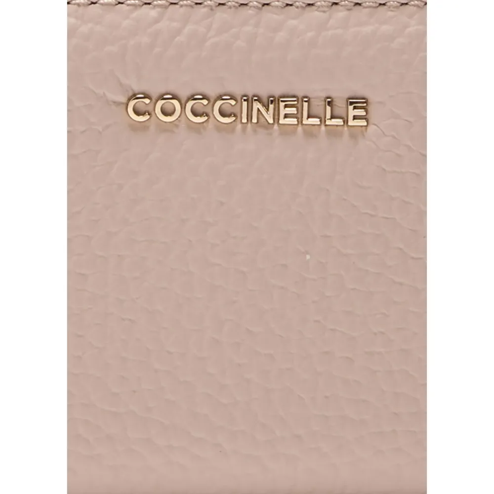 DAMES Coccinelle Metallic Tricolor Kleine Portemonnee