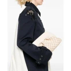 DAMES THEMOIRè Clutches^Micro Geweven Suede Shell