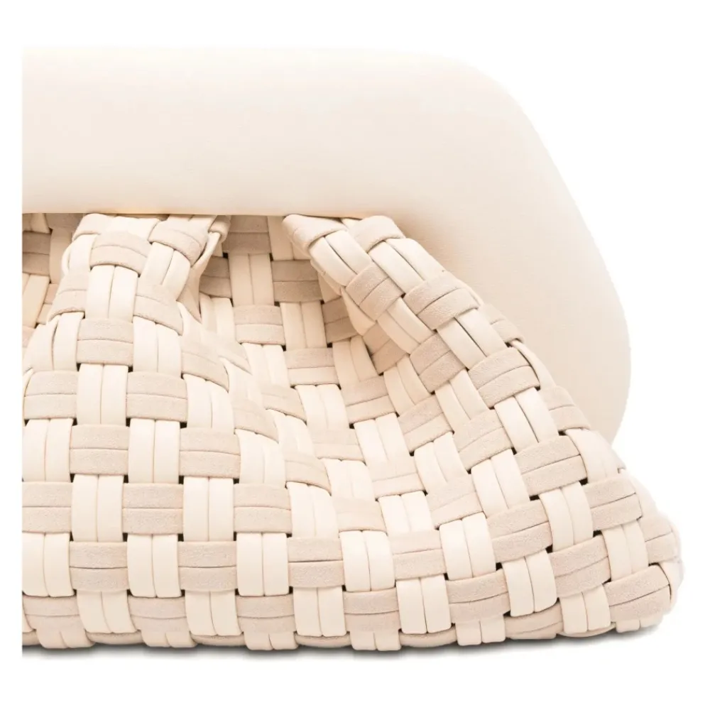 DAMES THEMOIRè Clutches^Micro Geweven Suede Shell
