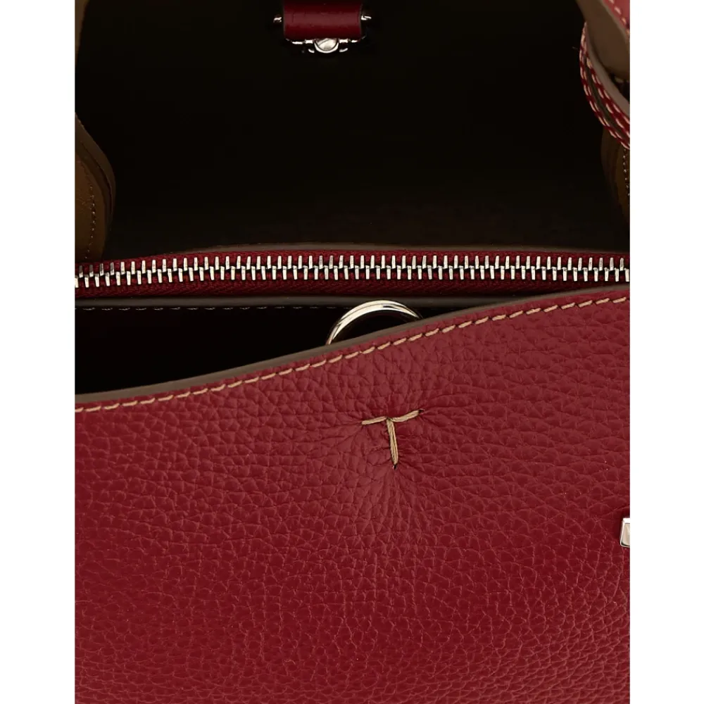 DAMES Tod's Shoppers^Micro Grainy Leather Handbag