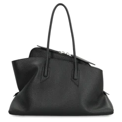 DAMES The Attico Middelgrote leren handtas met twee compartimenten