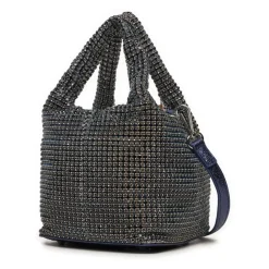 DAMES Love Moschino Middernachtblauwe Handtas met Strass