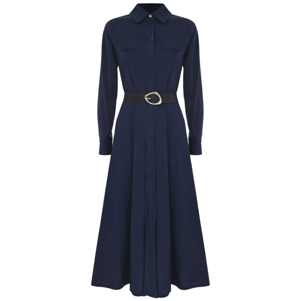 DAMES Kocca Jurken^Midi Jurk