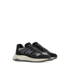 Heren Hogan Sneakers^Midnight Blue Veterschoenen met Memory Foam