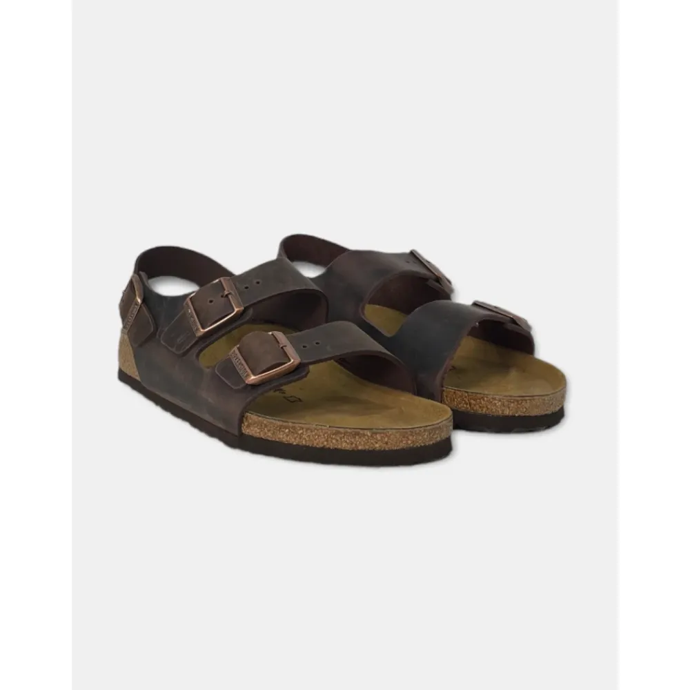 Heren Birkenstock Sandalen^Milano Flat Sandals
