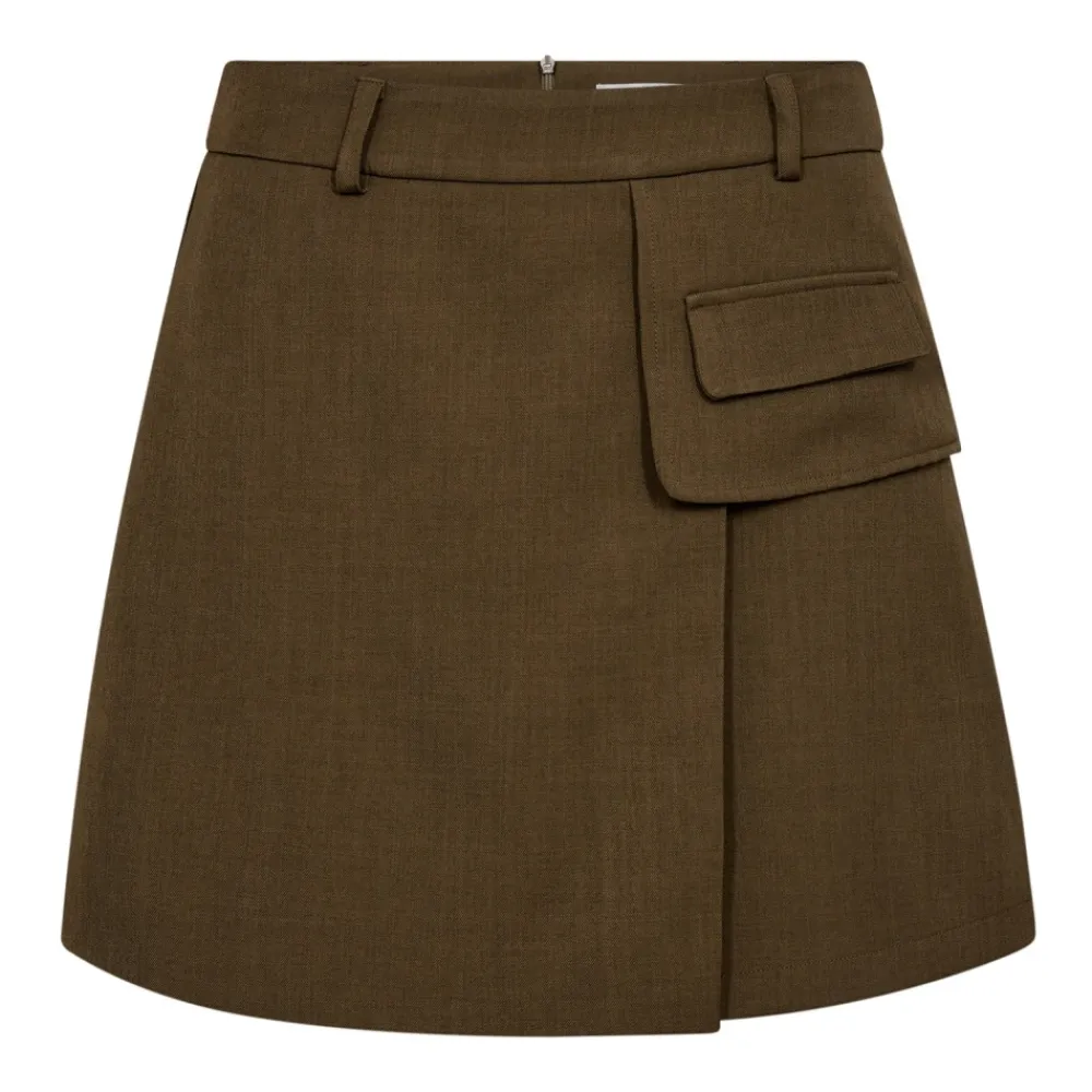 DAMES Co'Couture Rokken^Militaire Zak Rok