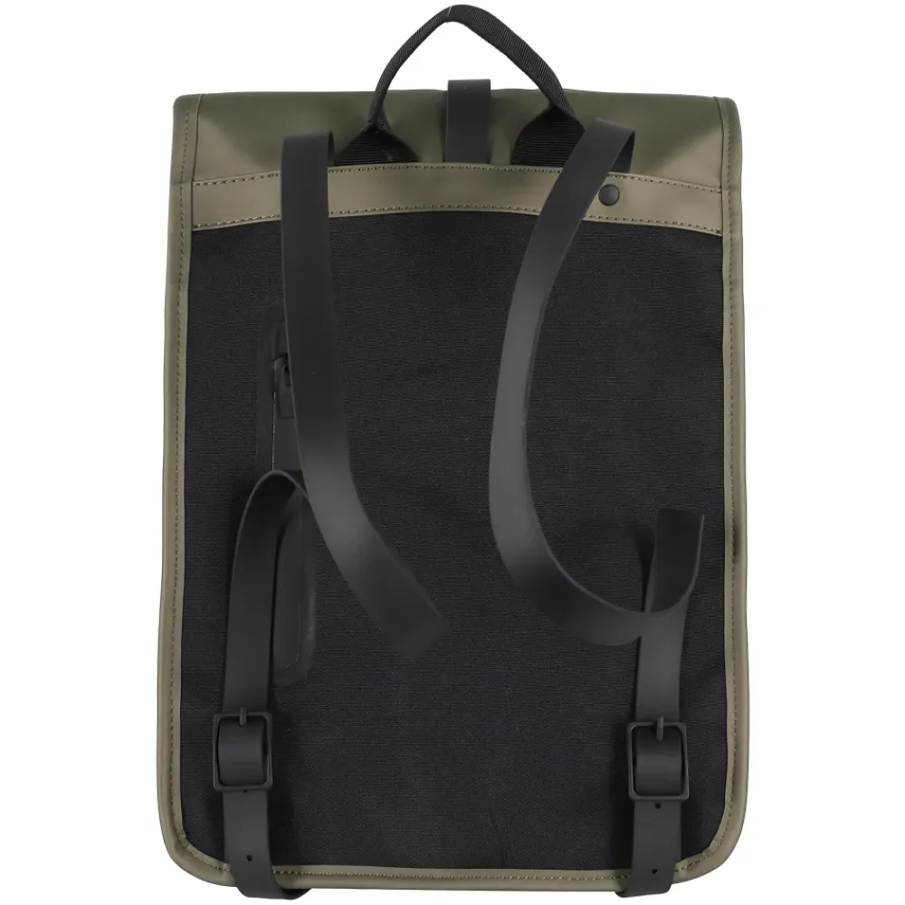 Heren Rains Mini Rolltop Rugzak Waterdicht Technisch Weefsel