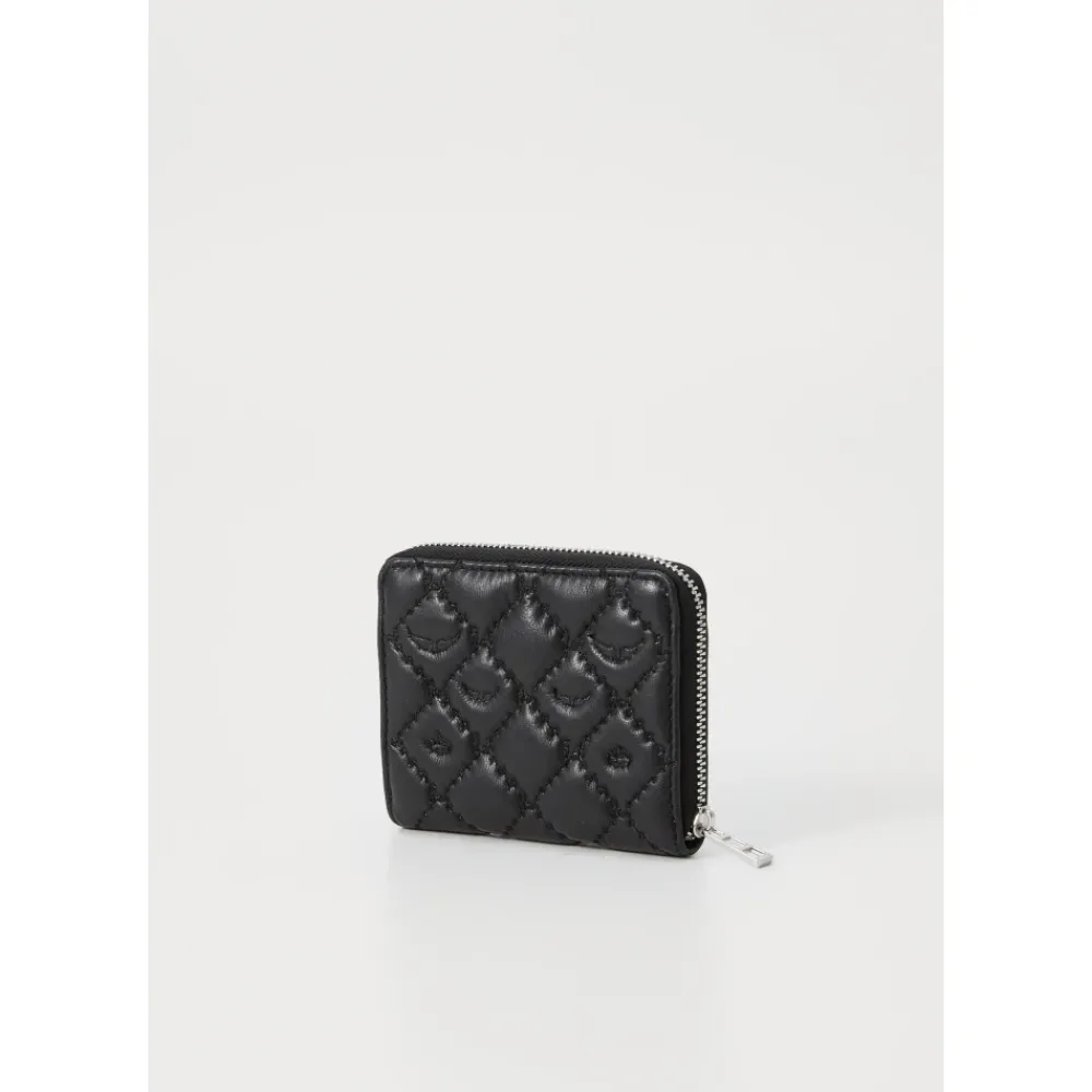 DAMES Zadig & Voltaire Mini ZV Quilted Monogram Portemonnee