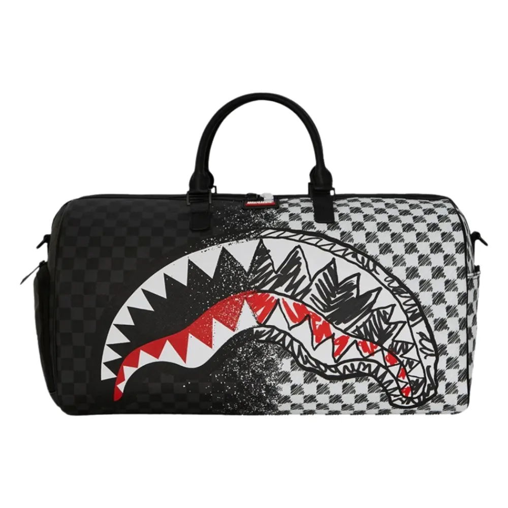 DAMES SPRAYGROUND Mix and Match Scribble Duffle
