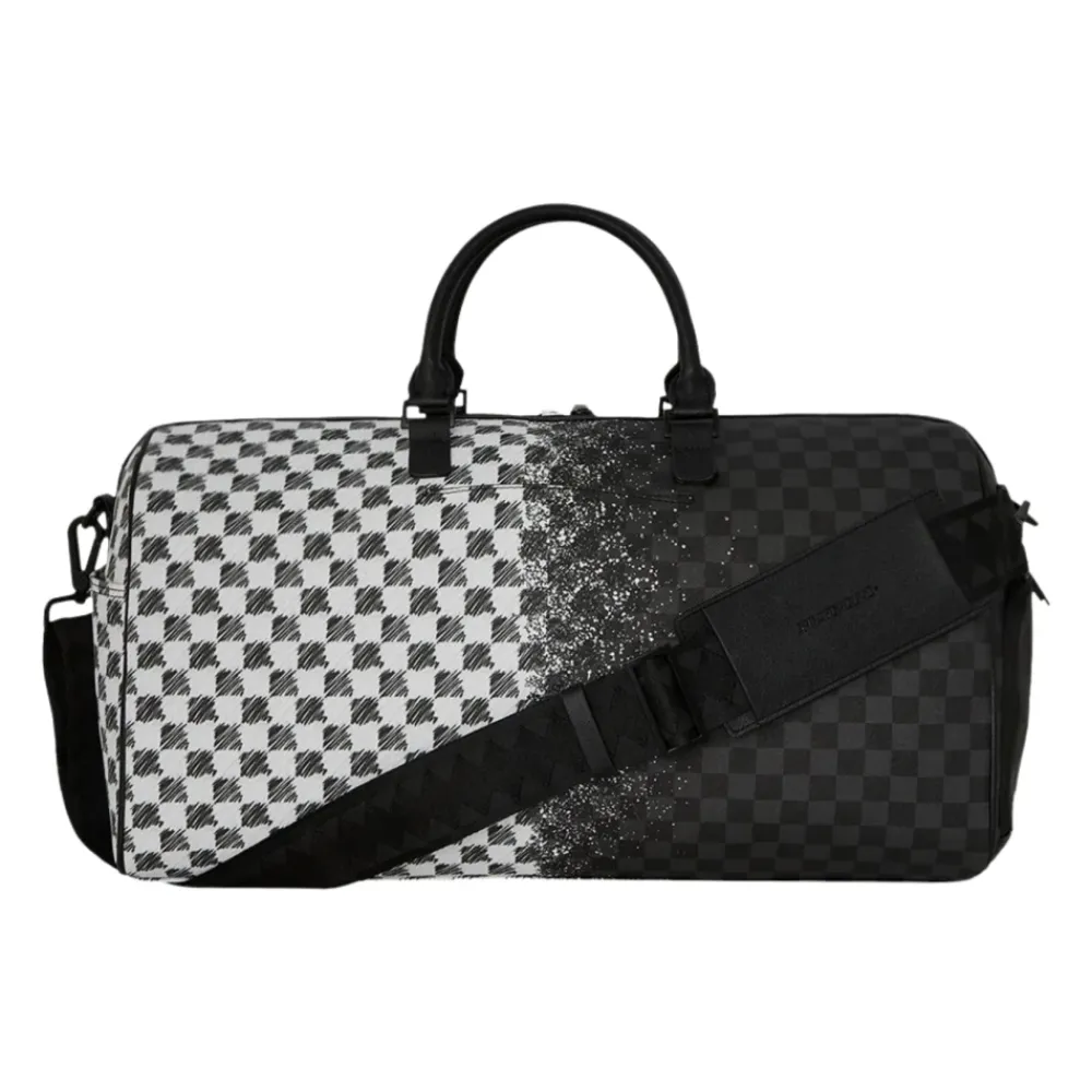 DAMES SPRAYGROUND Mix and Match Scribble Duffle