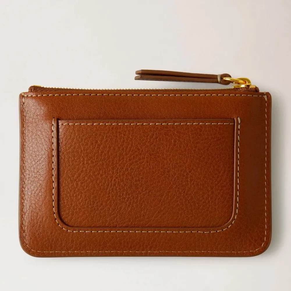 DAMES Mulberry Clutches^Moderne Muntportemonnee met Plaque Detail