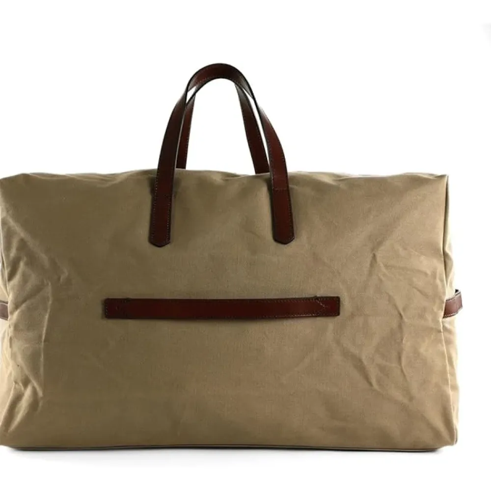 DAMES The Bridge Weekendtassen^Moderne Reistas in Bruin