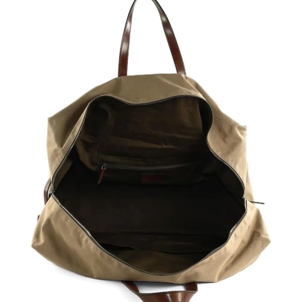 DAMES The Bridge Weekendtassen^Moderne Reistas in Bruin