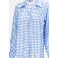 DAMES Thom Browne Blouses^Modular Straight-Cut Shirt