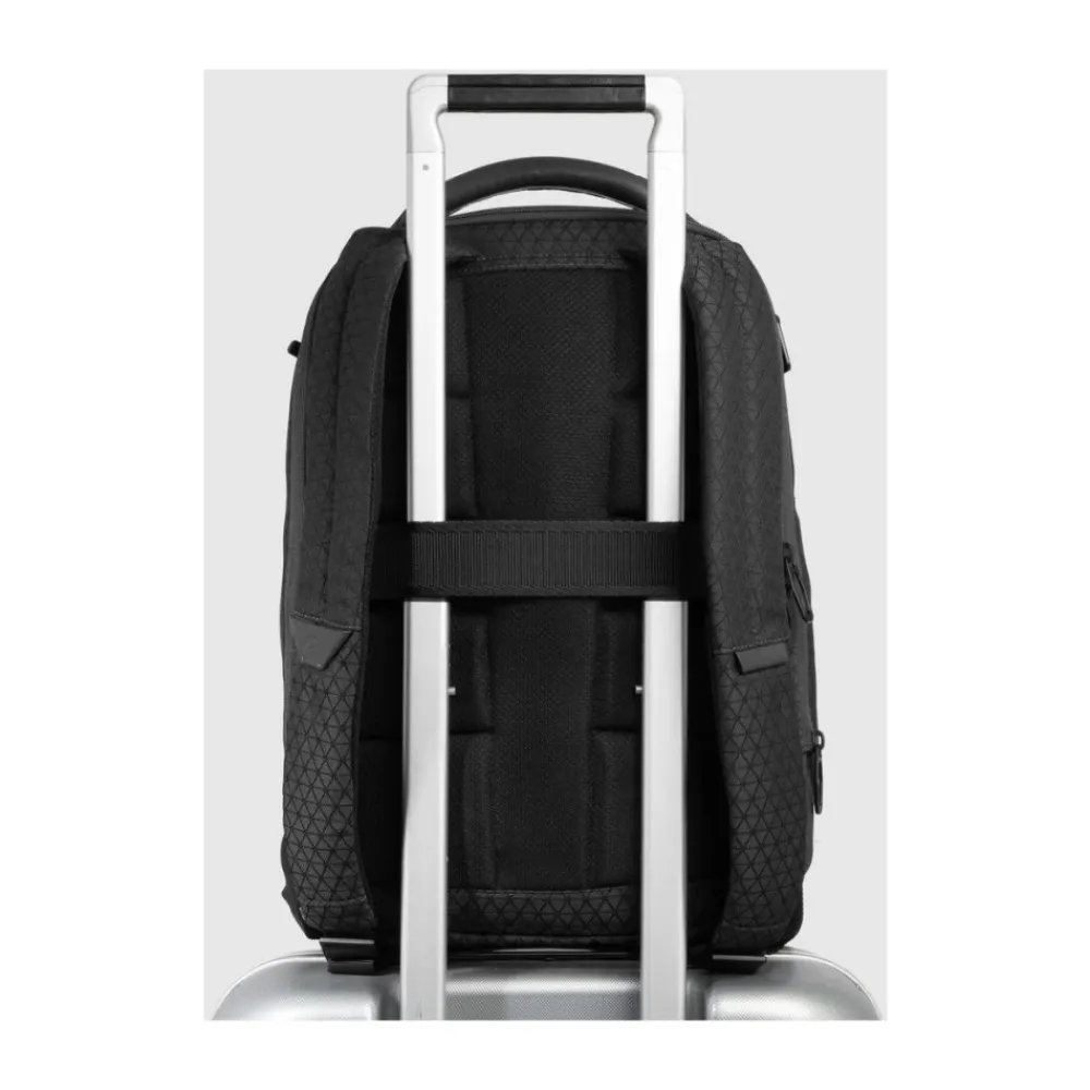 Heren Piquadro Modular, travel backpack for laptop and iPad® with glasses pocket and anti-theft system