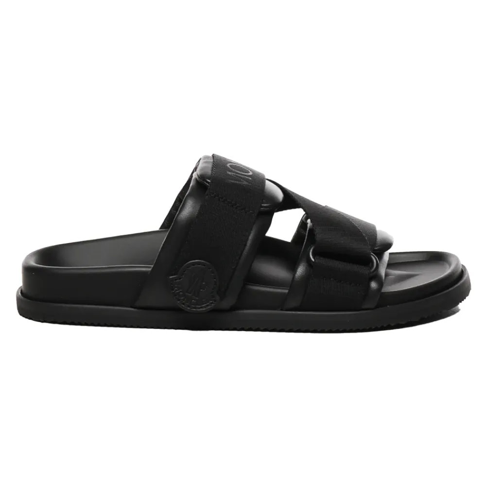 DAMES Moncler Mon Summer Nappa Leren Slippers
