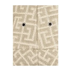 Heren Balmain Hoeden^Monogram Jacquard Ivoorkleurige en Witte Bucket Hat