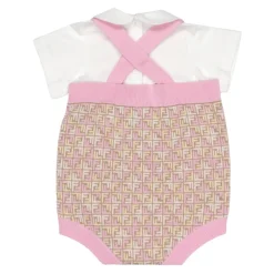 Fendi Bodysuits & Sets^Monogram Jumpsuit en T-shirt Set