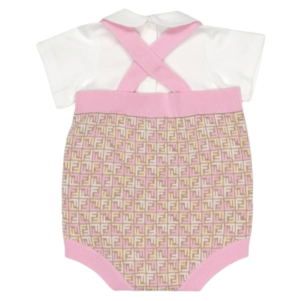 Fendi Bodysuits & Sets^Monogram Jumpsuit en T-shirt Set