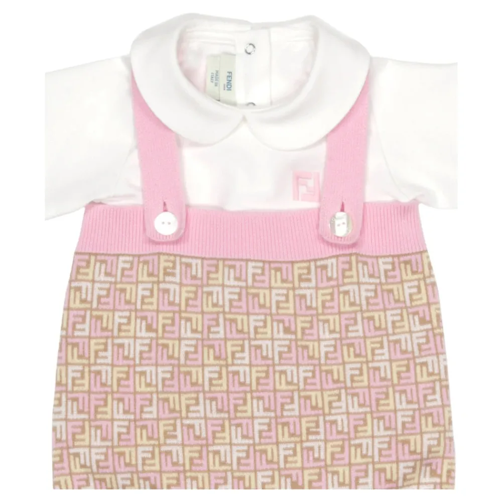 Fendi Bodysuits & Sets^Monogram Jumpsuit en T-shirt Set