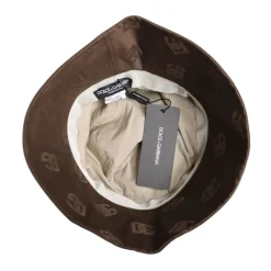 Heren Dolce & Gabbana Hoeden^Monogram Katoenen Bucket Hat
