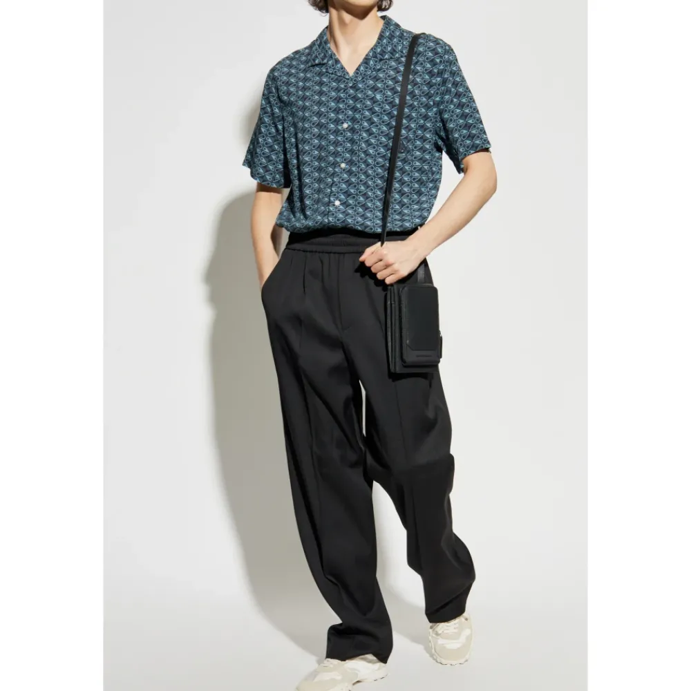 Heren Moose Knuckles Overhemden^Monogram Shirt