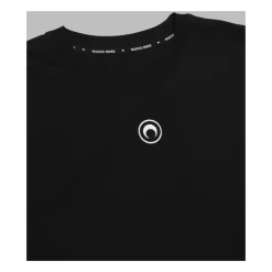 Heren Marine Serre Shirts^Moon Logo Jersey Loose Fit SS T-Shirt