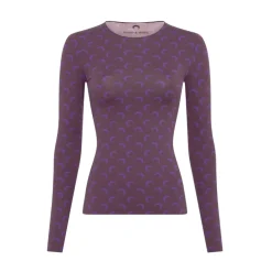 DAMES Marine Serre Moon Printed Jersey Ls Crewneck Top