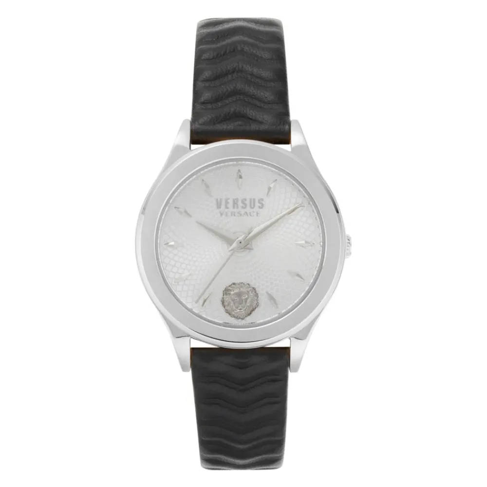 DAMES Versus Versace Mount Pleasant Leren Horloge