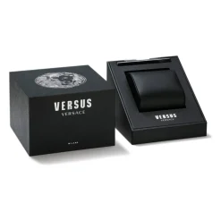 DAMES Versus Versace Mount Pleasant Leren Horloge