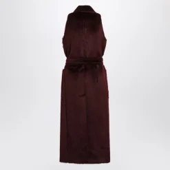 DAMES Max Mara Mouwlange Jas van Wol en Alpaca