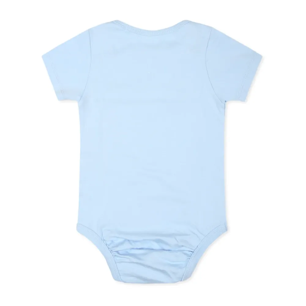 Palm Angels Multicolor Bodysuit Set met Korte Mouwen