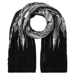 Heren Carlo Colucci Sjaals^Multicolor Gebreide Sjaal voor Koud Weer