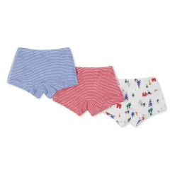 Petit Bateau Ondergoed & Sokken^Multicolor katoenen boxerset