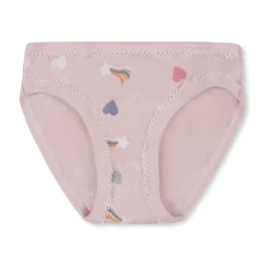 Petit Bateau Multicolor Katoenen Onderbroeken Set met Hartjes