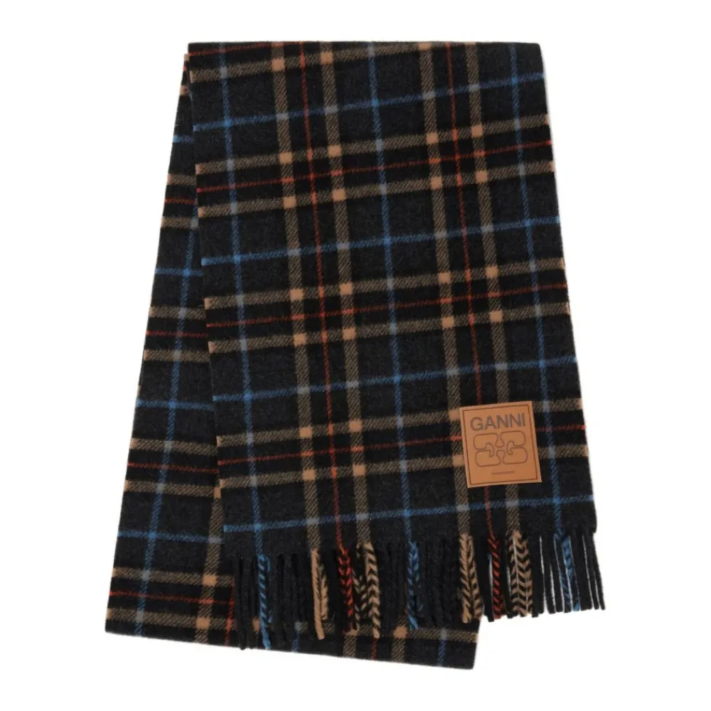 DAMES Ganni Sjaals^Multicolor Sjaal Elegant Gezellig Accessoire